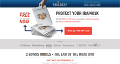 Desktop Screenshot of goldcoira.com